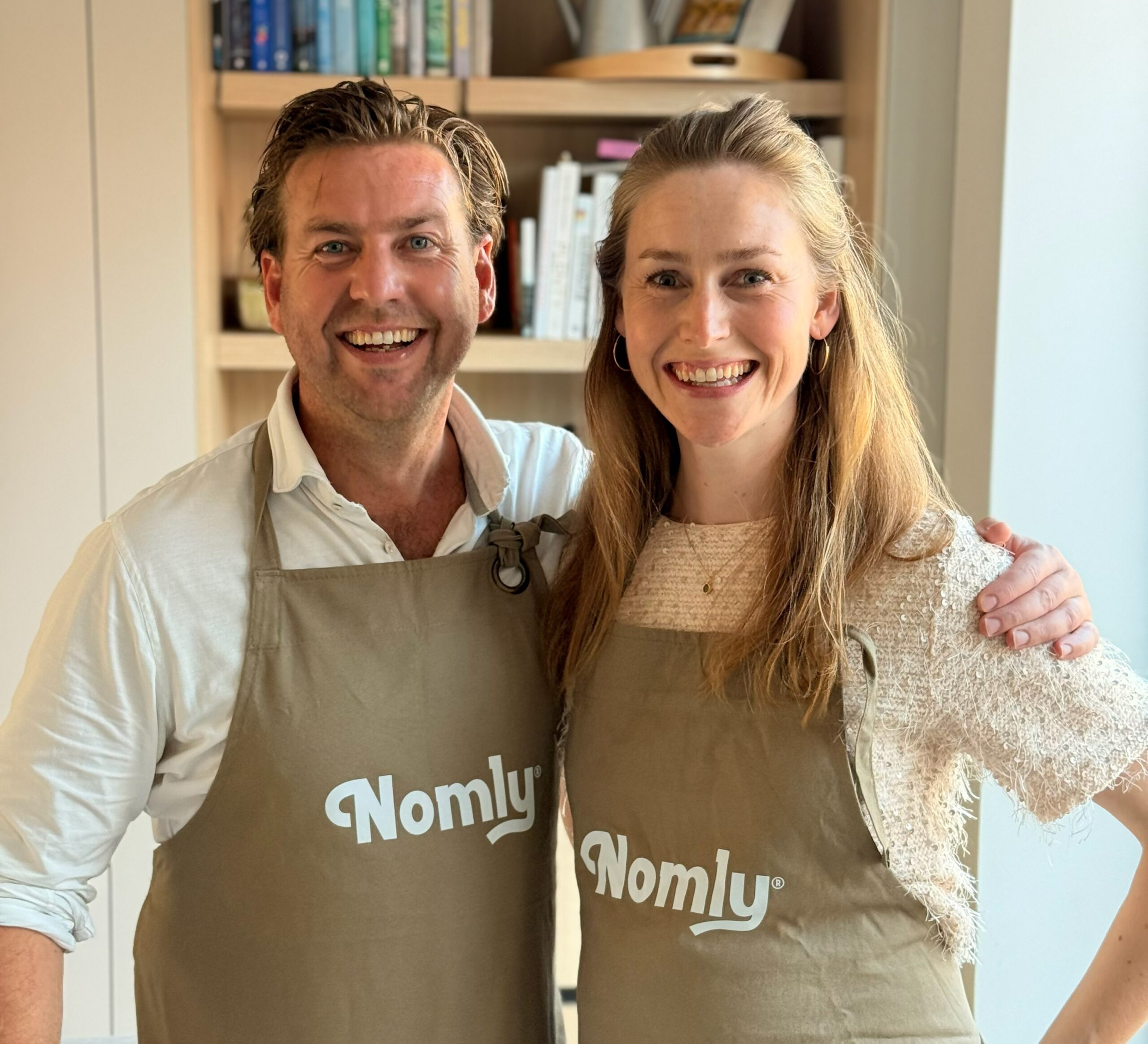 Robert en Sophie, oprichters van Nomly