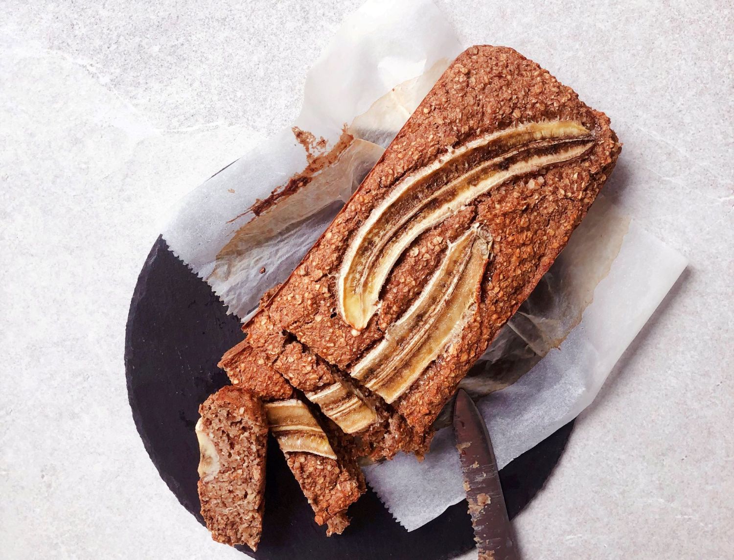 Simpel bananenbrood havermout